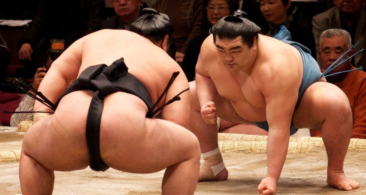 Pegulat Sumo Sudah Ada Sejak Zaman Kuno Jepang