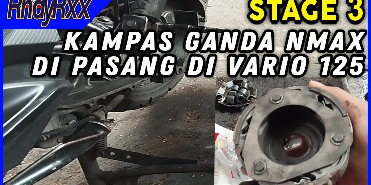 Kampas Ganda Untuk Motor Vario 125 Sangat Minim Gesekan