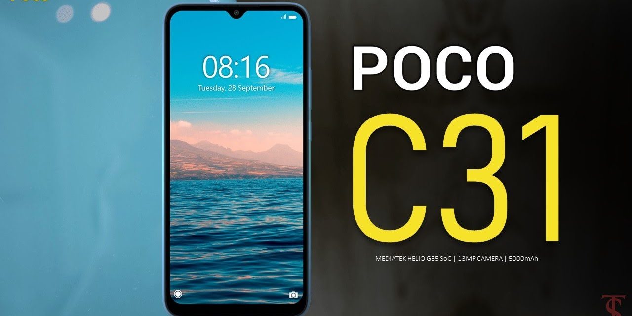 Performa Poco C31 Memiliki Baterai Jumbo Dan Tahan Lama