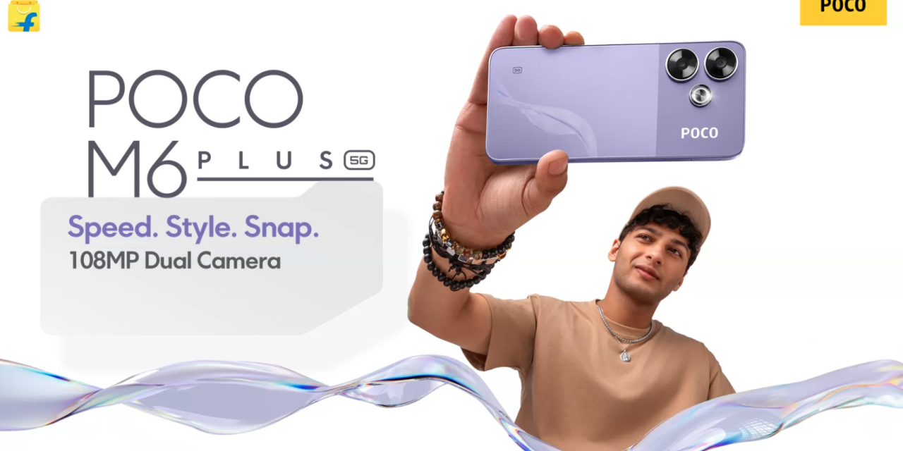 Ponsel POCO M6 Plus Memiliki Desain Modern Dan Bezel Tipis