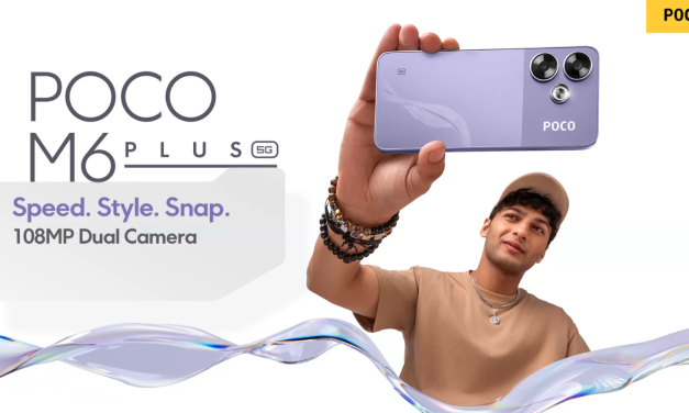 Ponsel POCO M6 Plus Memiliki Desain Modern Dan Bezel Tipis