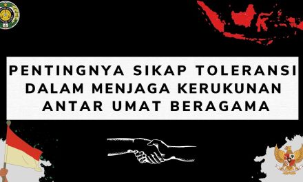 Sikap Toleransi Umat Beragama Sangat Penting Bagi Kita Semua