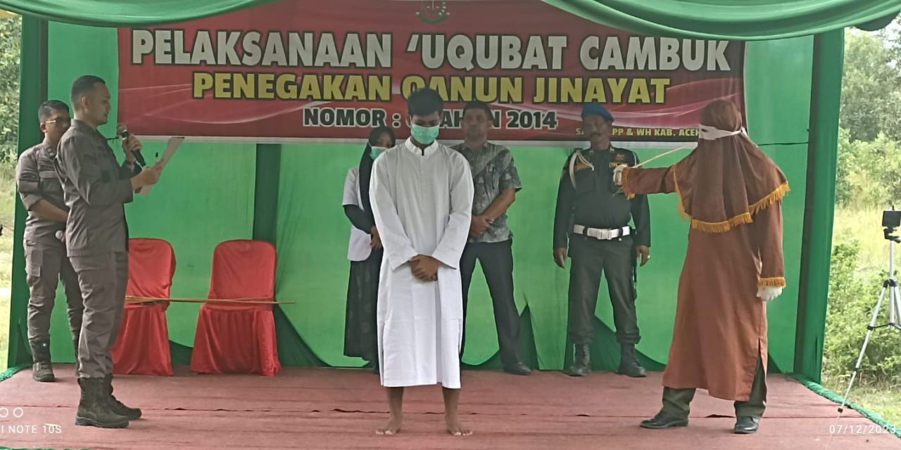 Hukuman Cambuk Di Aceh Ternyata Menerapkan Syariat Islam
