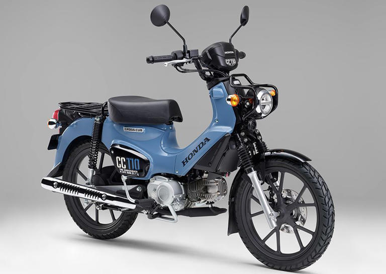 Bebek Trail Retro Honda Cross Cub 110 Lite, Irit 67,5 Km/L