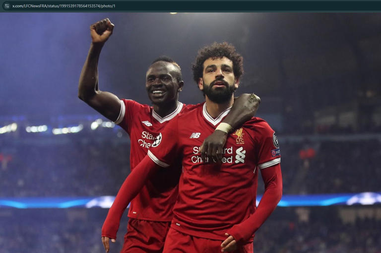 Sadio Mane Jujur Soal Rivalitasnya Dengan Mohamed Salah