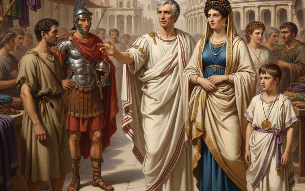 Kemegahan dalam Lipatan: Jejak Fashion Romawi Kuno