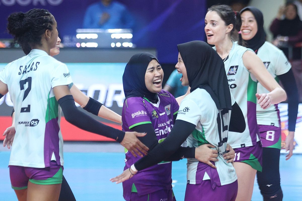 Proliga, Voli Bandung, BJB Tandamata, Jakarta Pertamina Enduro, Gresik Phonska Plus Pupuk Indonesia