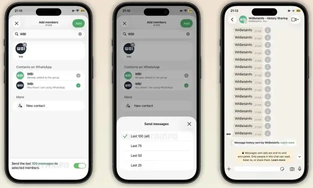 Update Gila WA! Member Baru Bisa Akses Chat Lama Di Grup